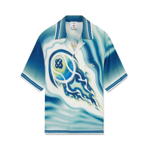 The Art Of The Serve Short Sleeve Silk Shirt