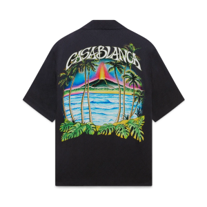 Volcano Short Sleeve Jacquard Shirt