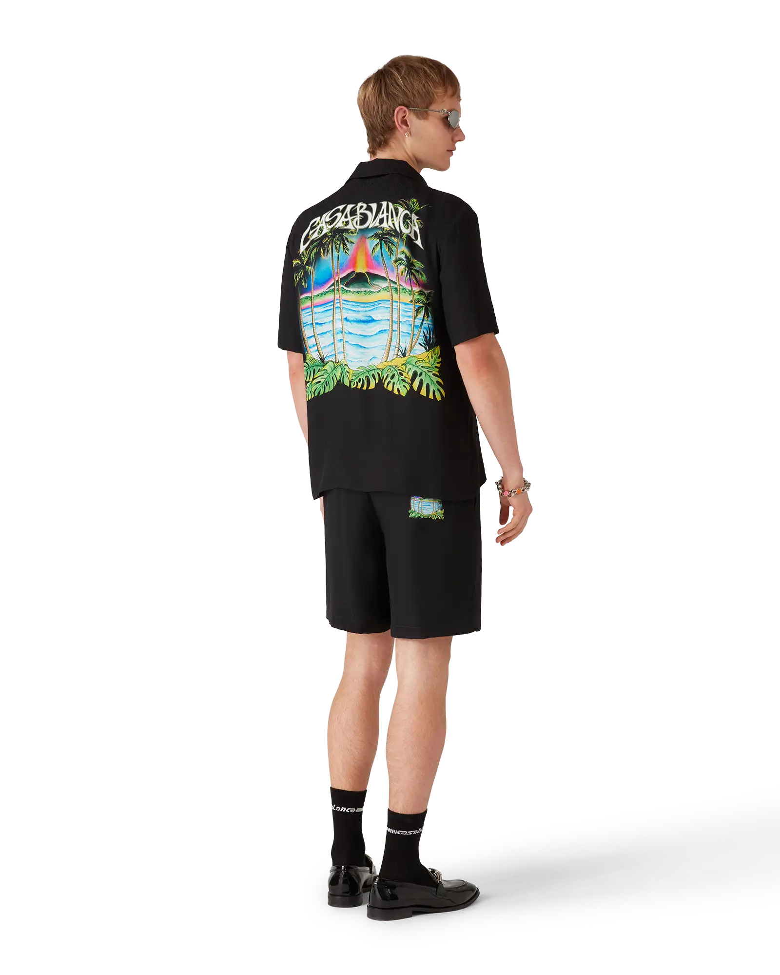 Volcano Short Sleeve Jacquard Shirt - Image 3