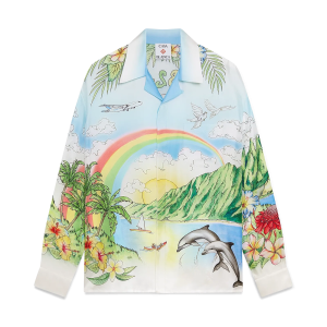 Aloha Long Sleeve Silk Shirt