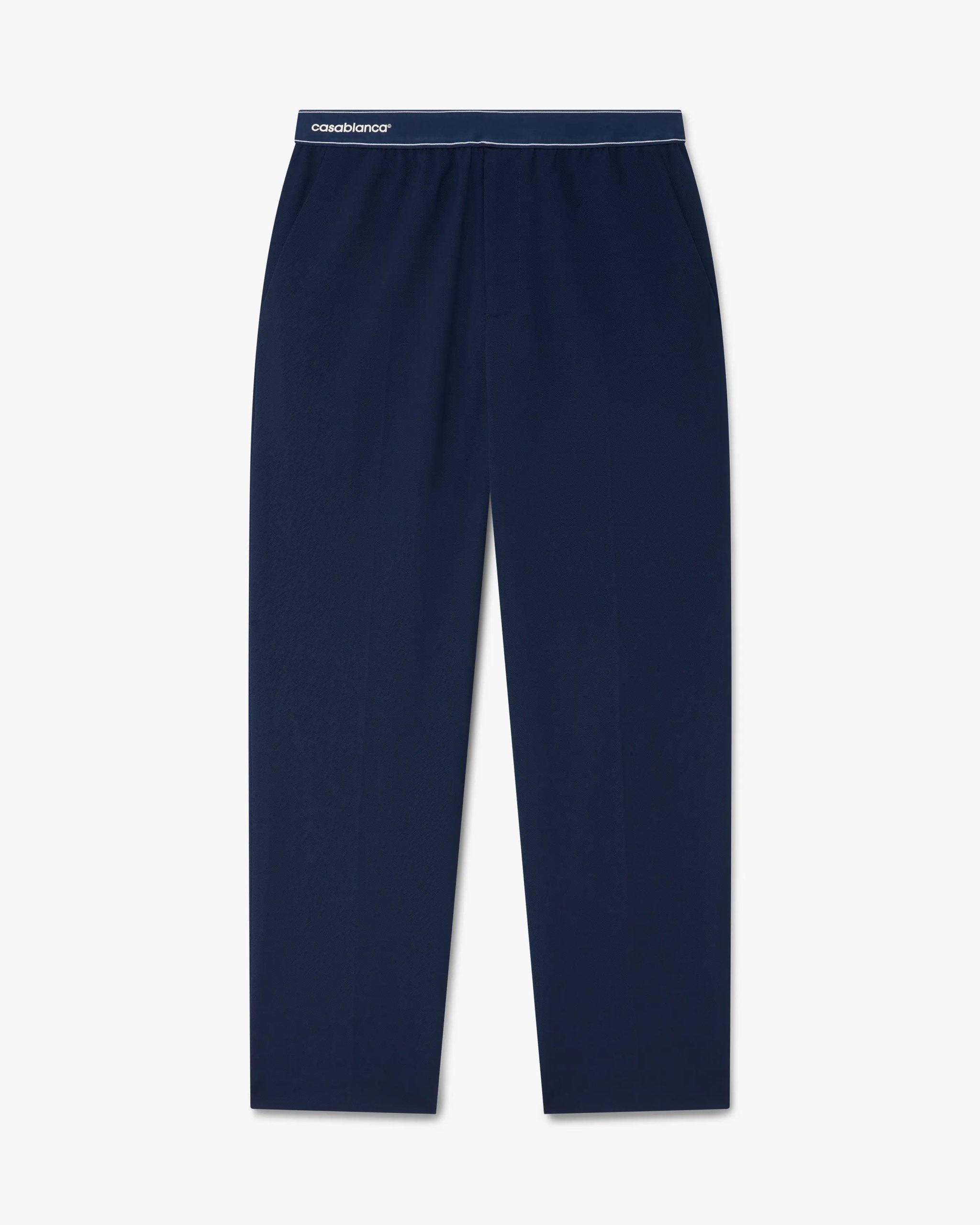 Navy Sports Tailored Trousers