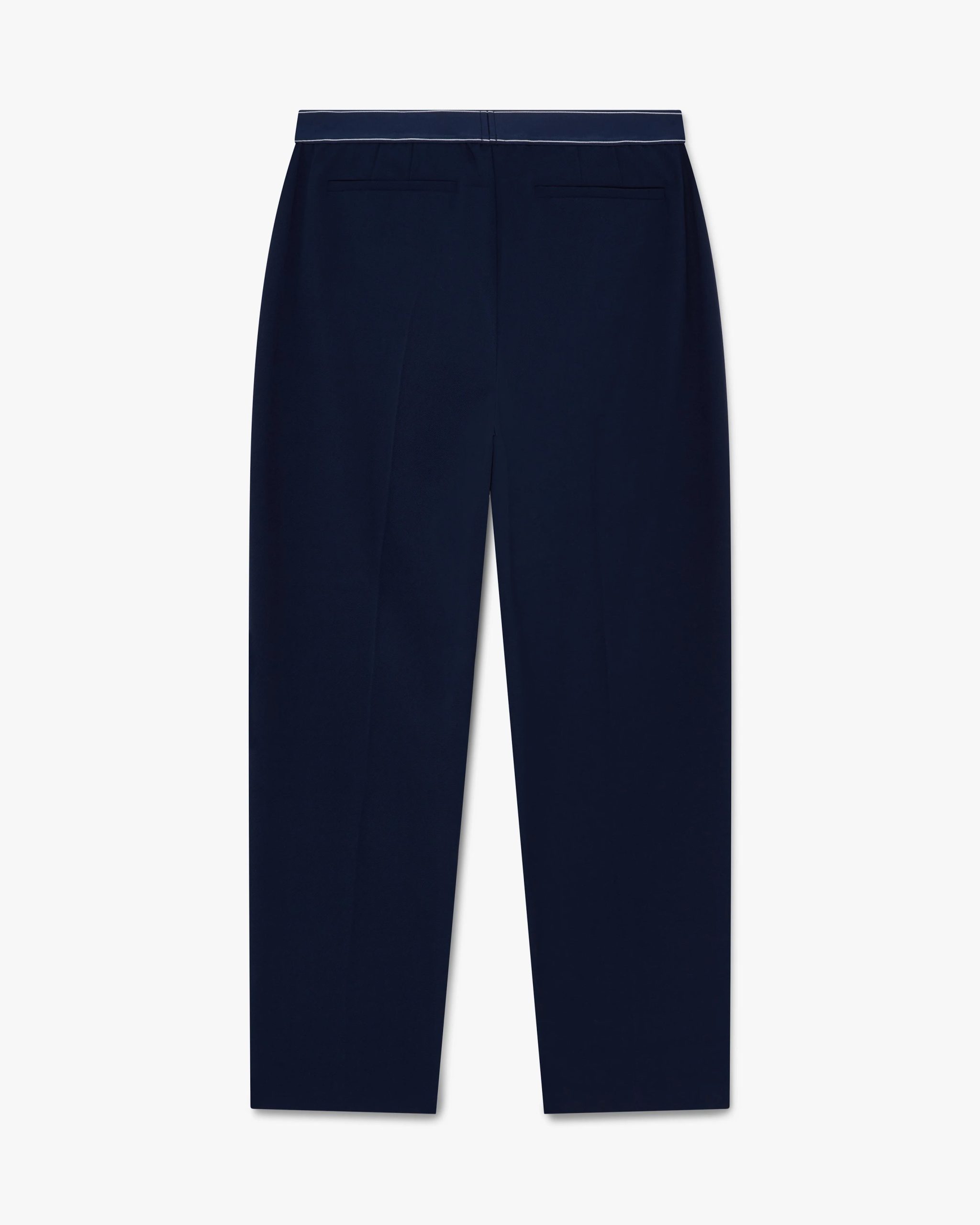 Navy Sports Tailored Trousers - Image 2