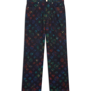 Heatmap Monogram Denim Jeans