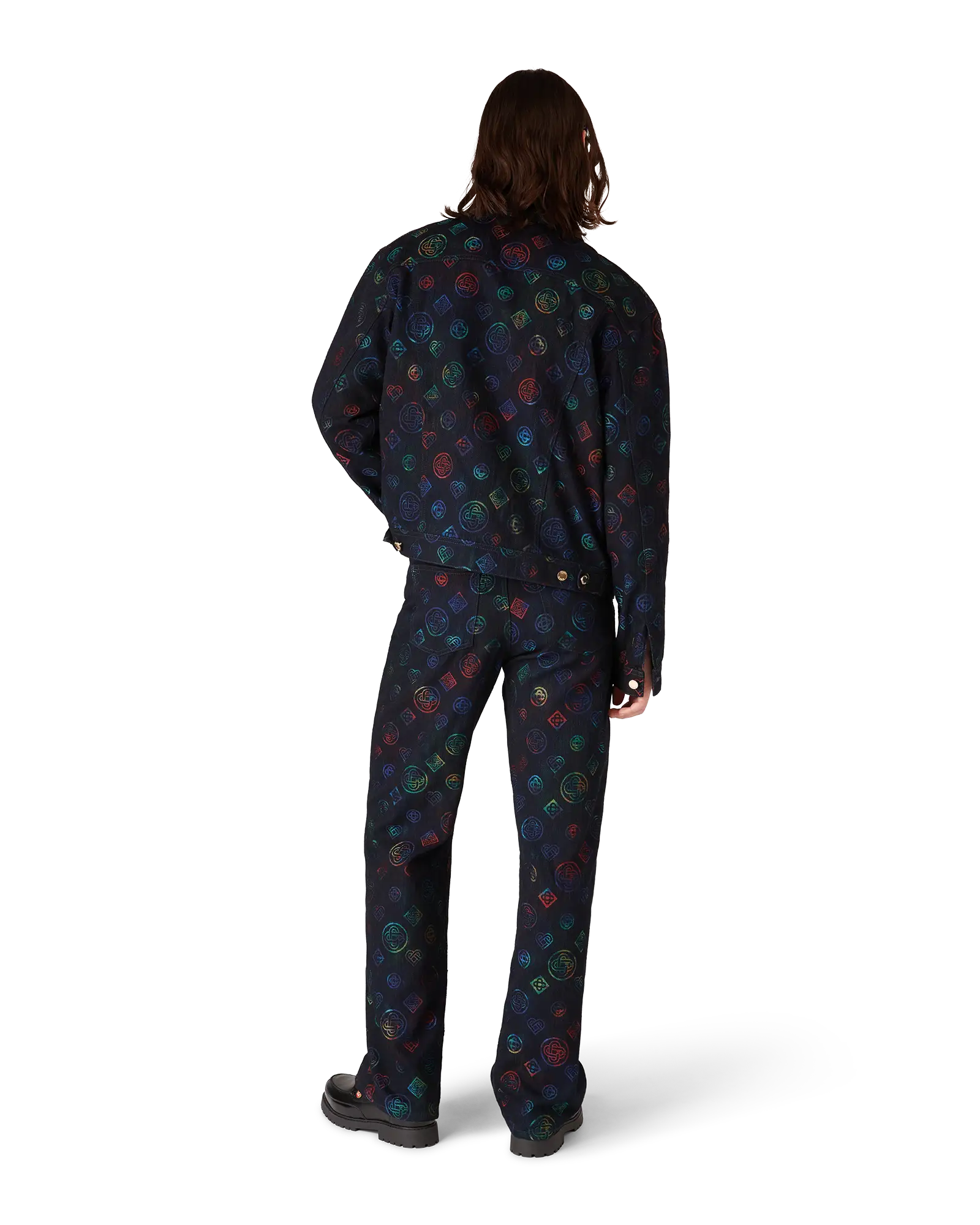 Heatmap Monogram Denim Jeans - Image 3