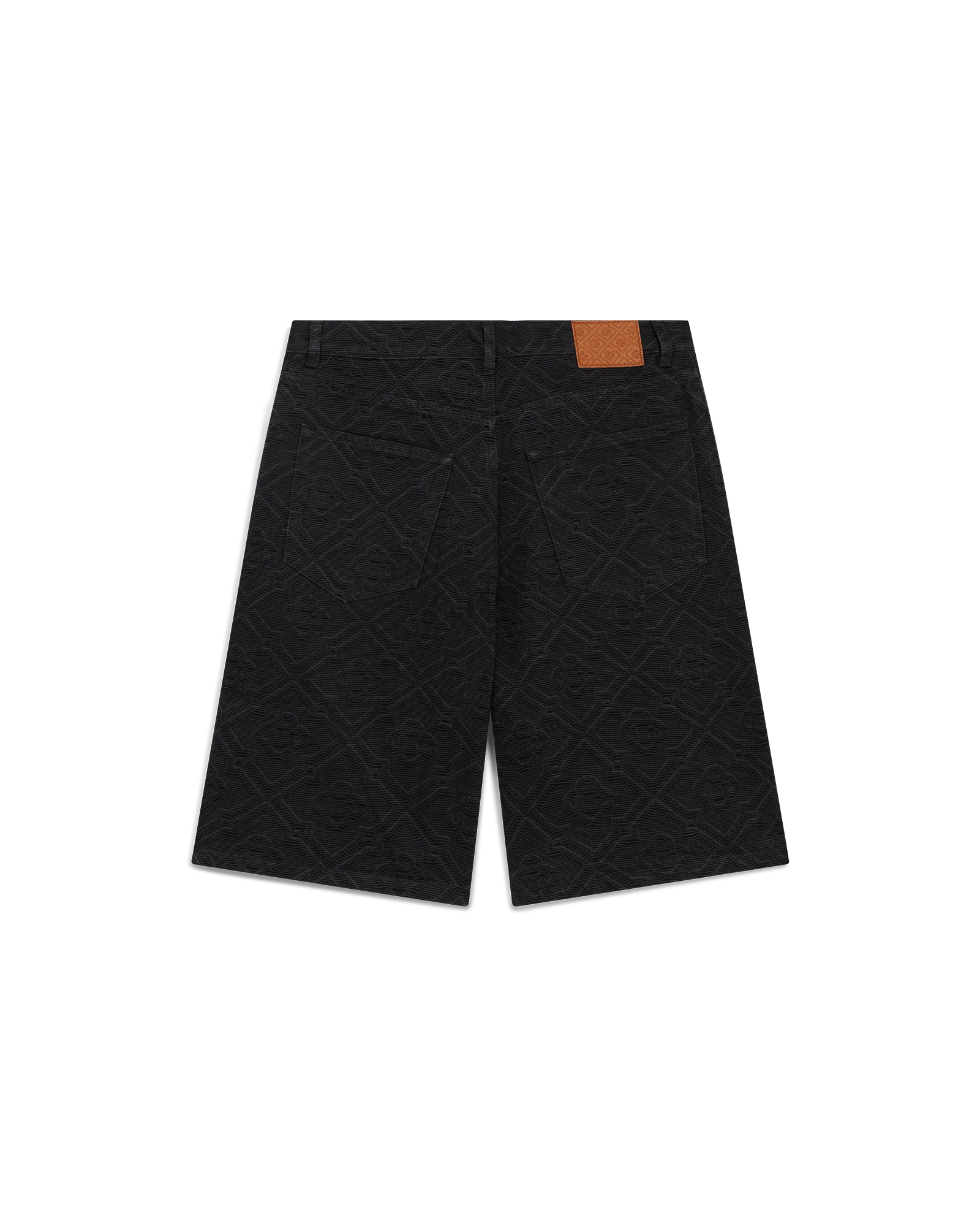 Laser Monogram Denim Shorts - Image 6