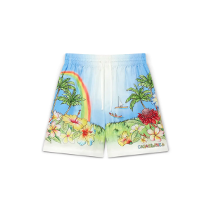 Aloha Silk Shorts