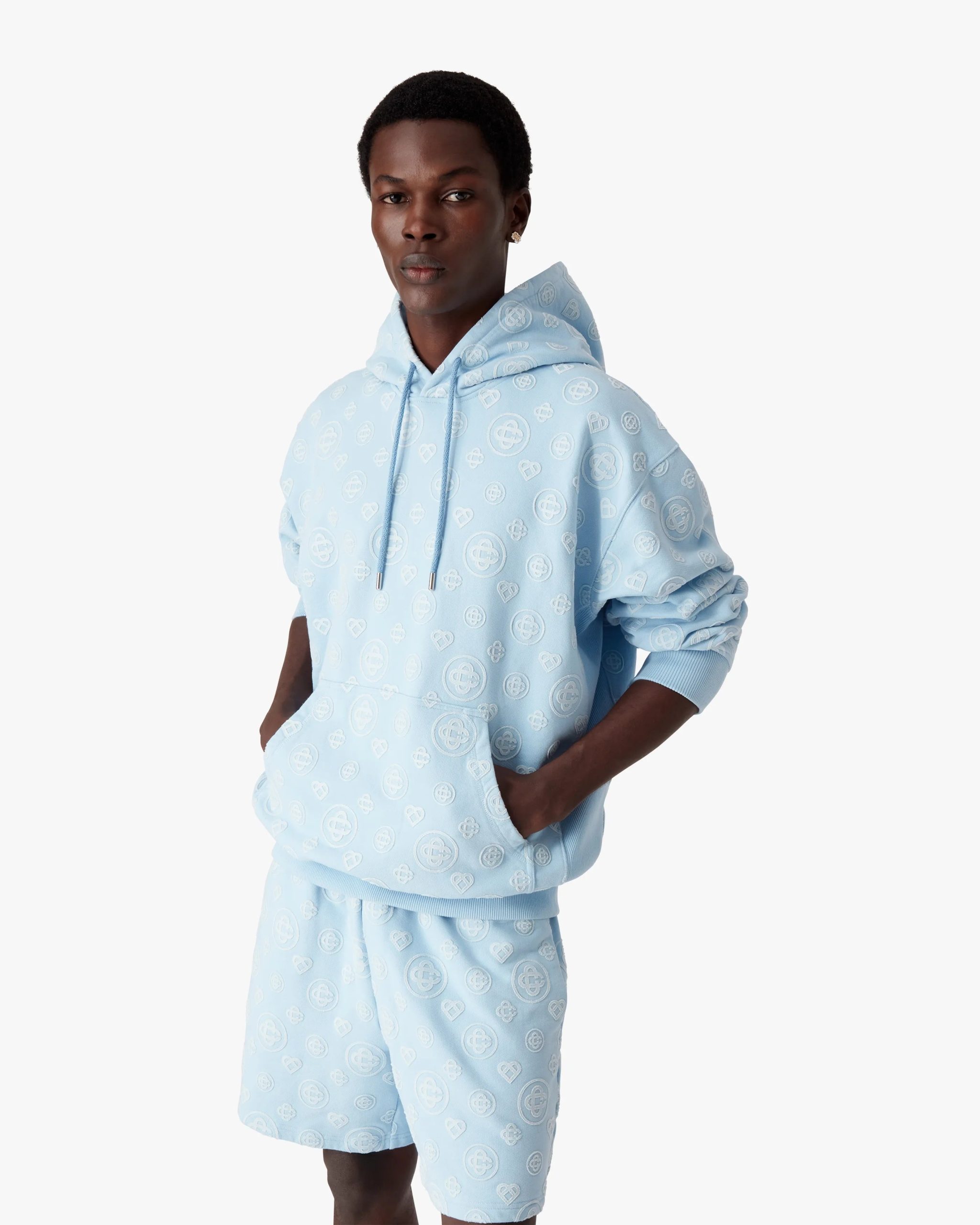 Applique Monogram Hooded Sweatshirt - Image 4