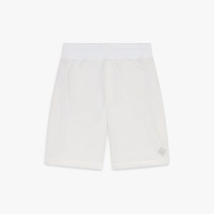 White Scuba Shorts