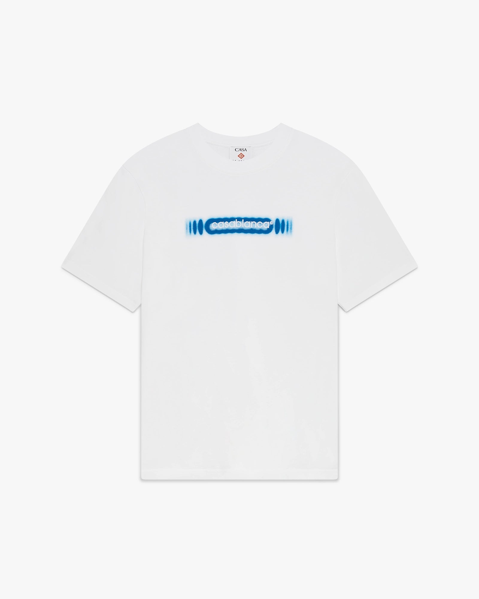 Radiating Embroidery Logo Short Sleeve T-Shirt