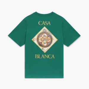 Green Plafond Orne De Musique Short Sleeve T-Shirt