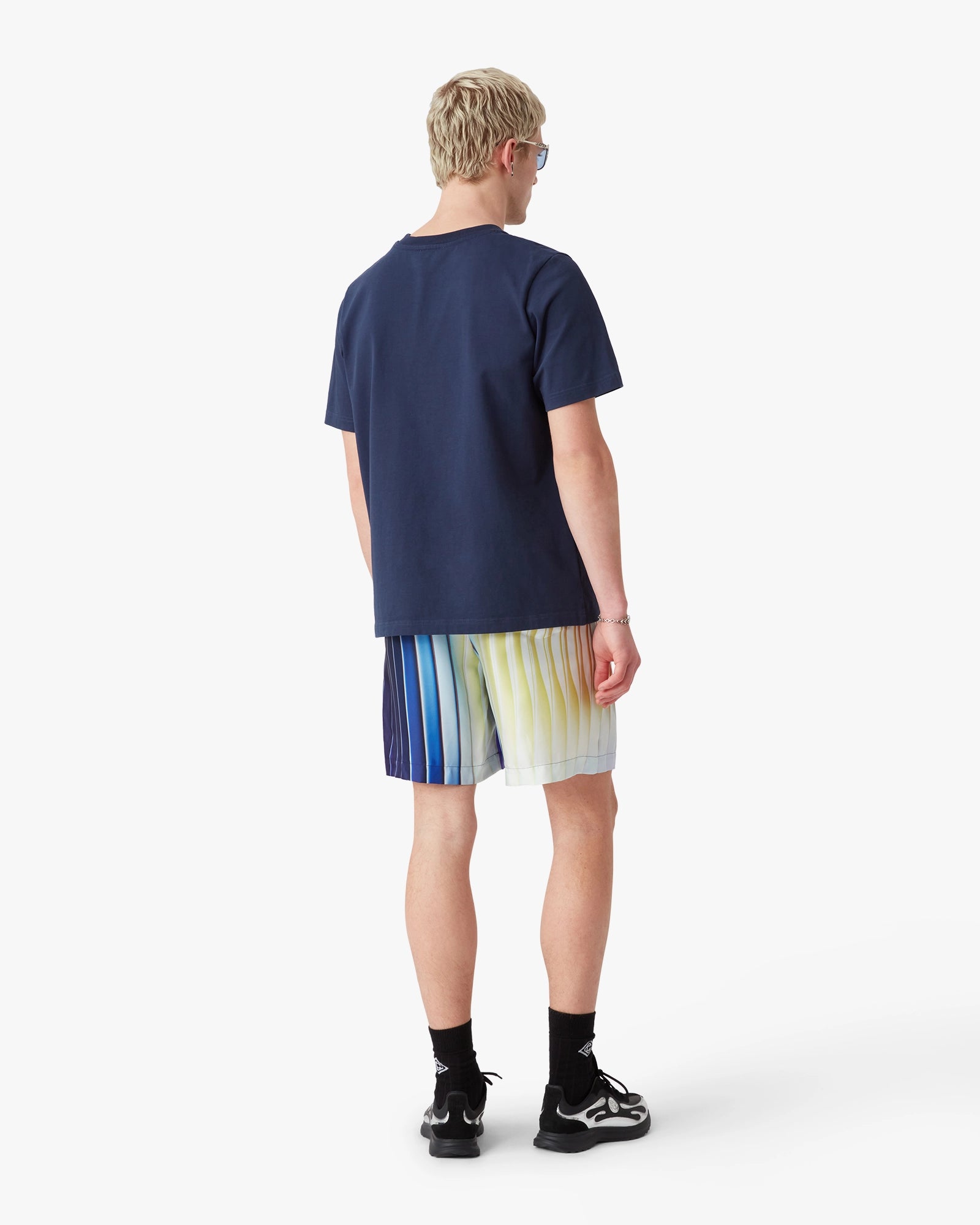 Navy Shockwave Short Sleeve T-Shirt - Image 3