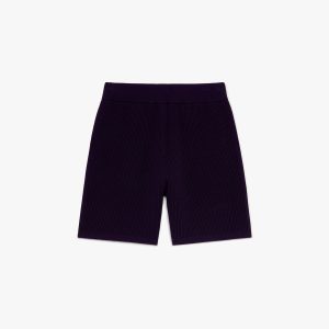 Purple Mesh Shorts