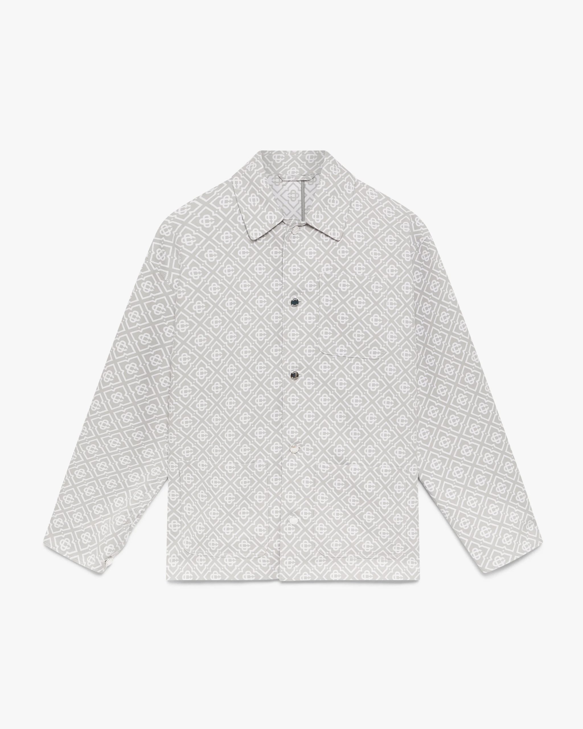 Grey Monogram Workwear Jacket