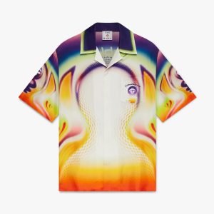 Sporchid Short Sleeve Silk Shirt