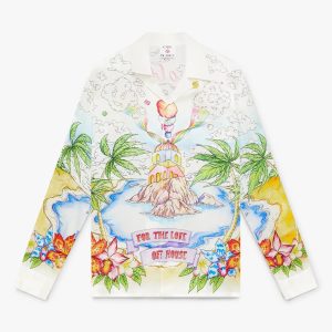 Better Days Long Sleeve Silk Shirt