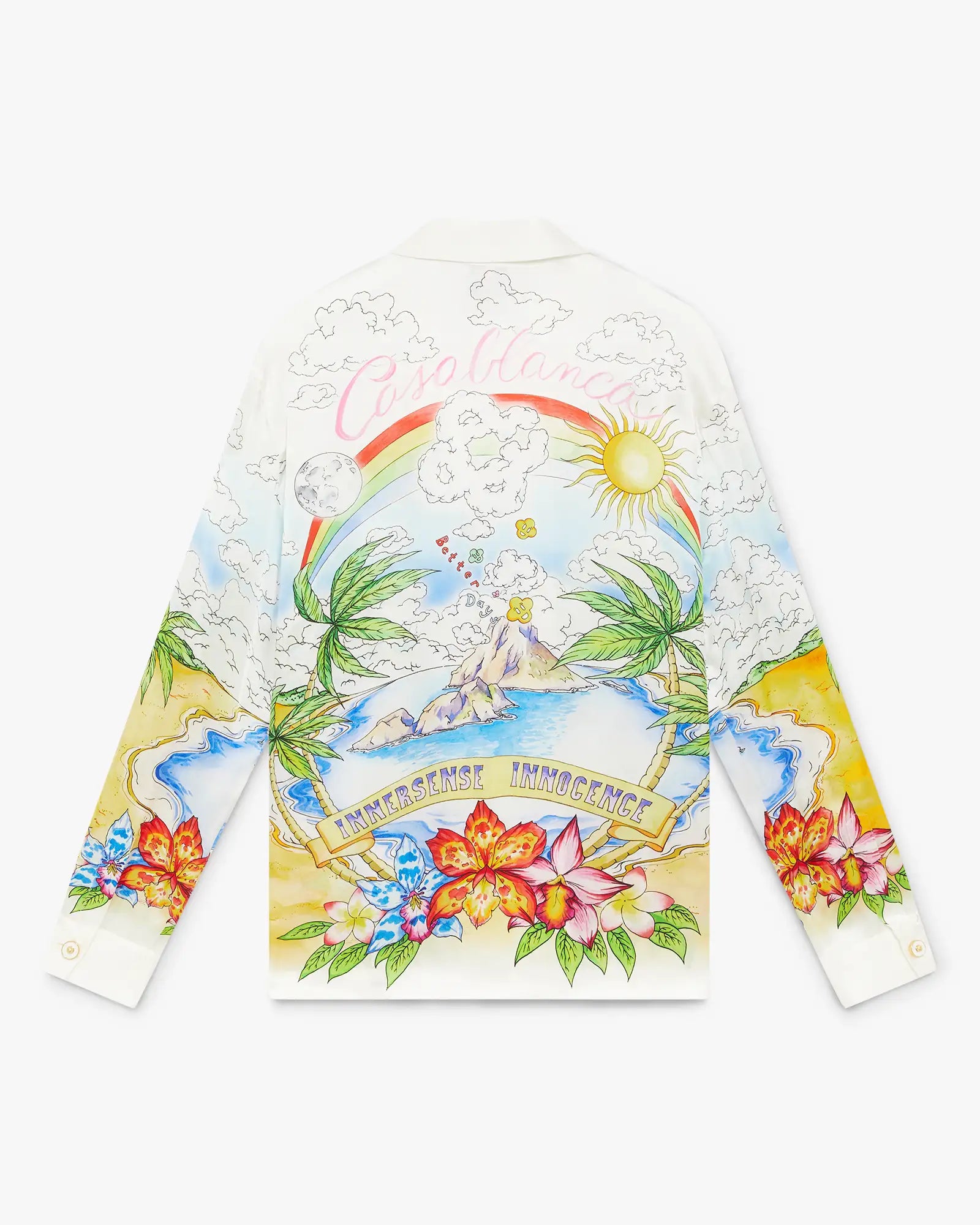 Better Days Long Sleeve Silk Shirt - Image 6
