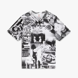 Rave Collage Short Sleeve Mesh T-Shirt
