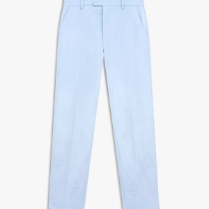Blue Monogram Tailored Jacquard Trousers