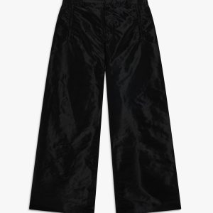 Shiny Baggy Taffeta Trousers