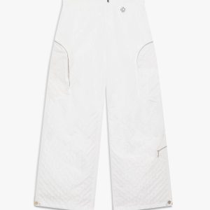 White Monogram Rave Trousers