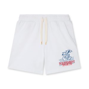 Equipement Sportif Embroidered Jersey Shorts