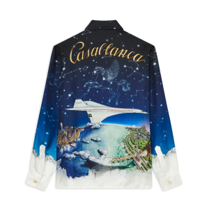 Vol De Nuit Silk Shirt