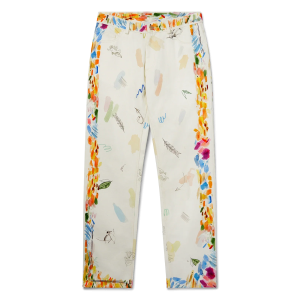 Work In Progress Printed Straight Leg Jeans