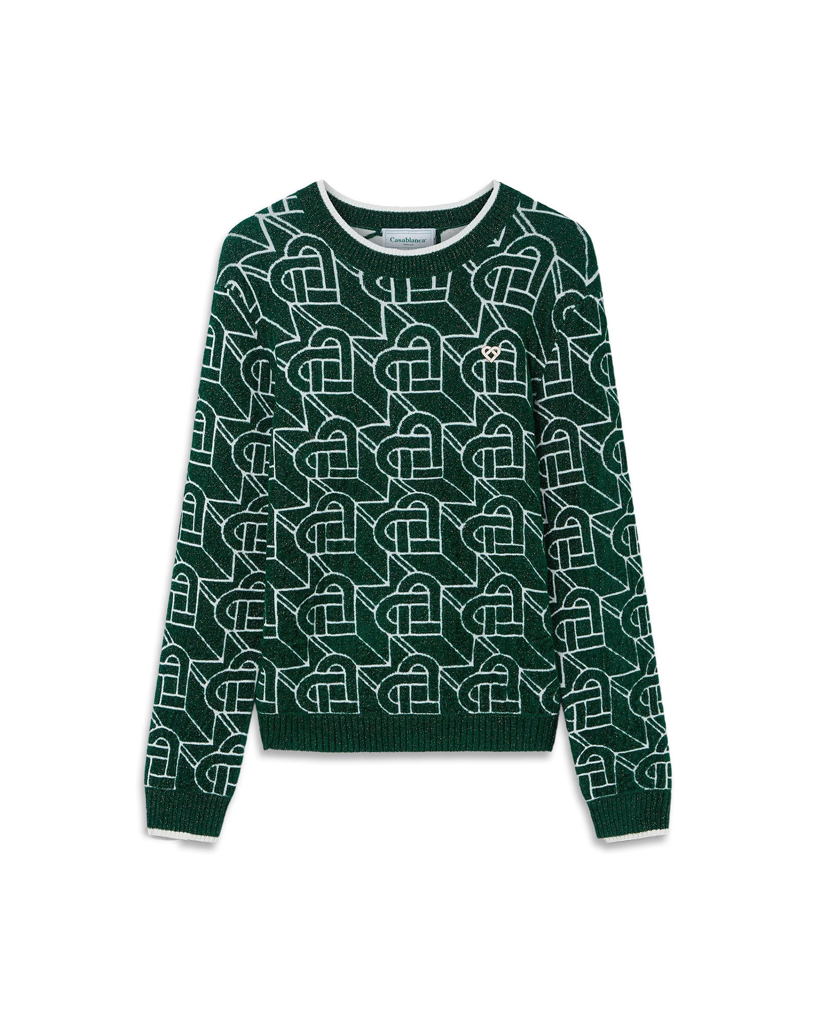 Heart Monogram Jumper