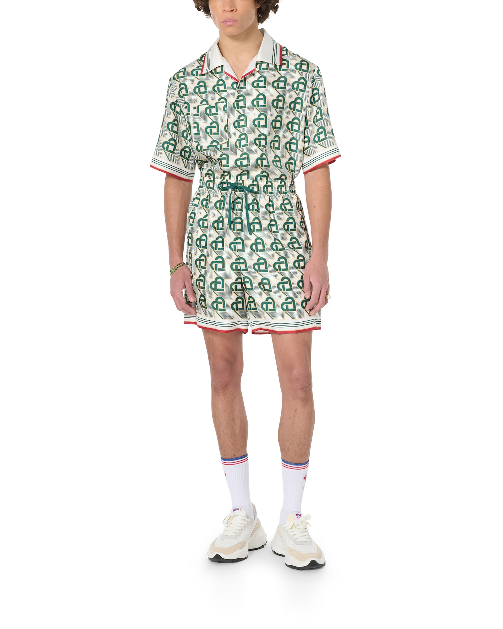 Heart Monogram Silk Shirt - Image 2