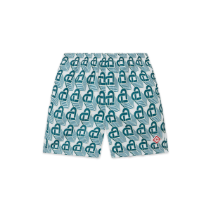 Heart Monogram Swim Trunks