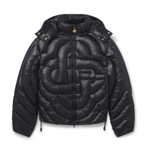 Monogram Quilted Nylon Down Puffer Jacket