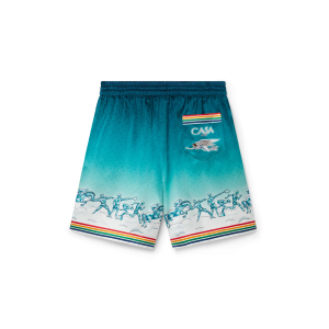 La Déesse Du Stade Silk Shorts