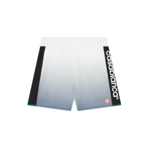 Silver Gradient Shellsuit Shorts
