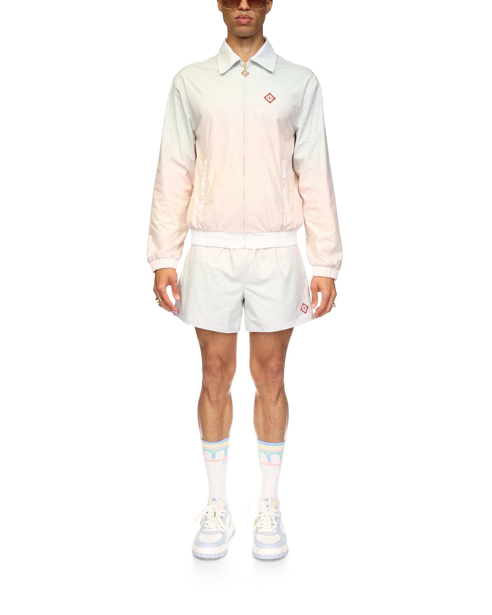 Gradient Laser Detail Track Jacket - Image 2