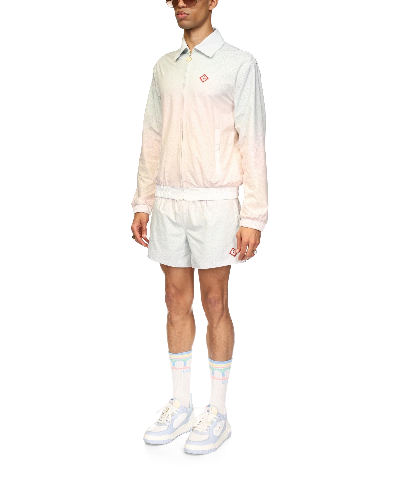 Gradient Laser Detail Track Jacket - Image 3
