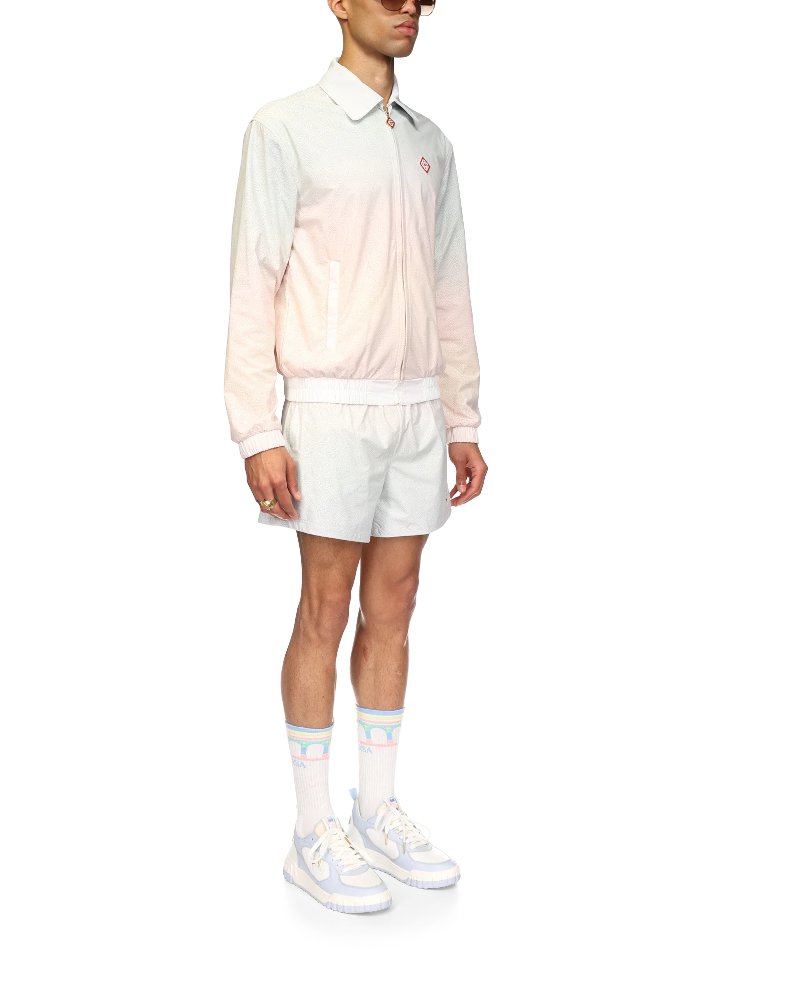 Gradient Laser Detail Track Jacket - Image 5