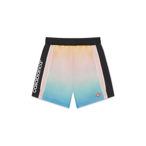 Pastel Gradient Football Shorts
