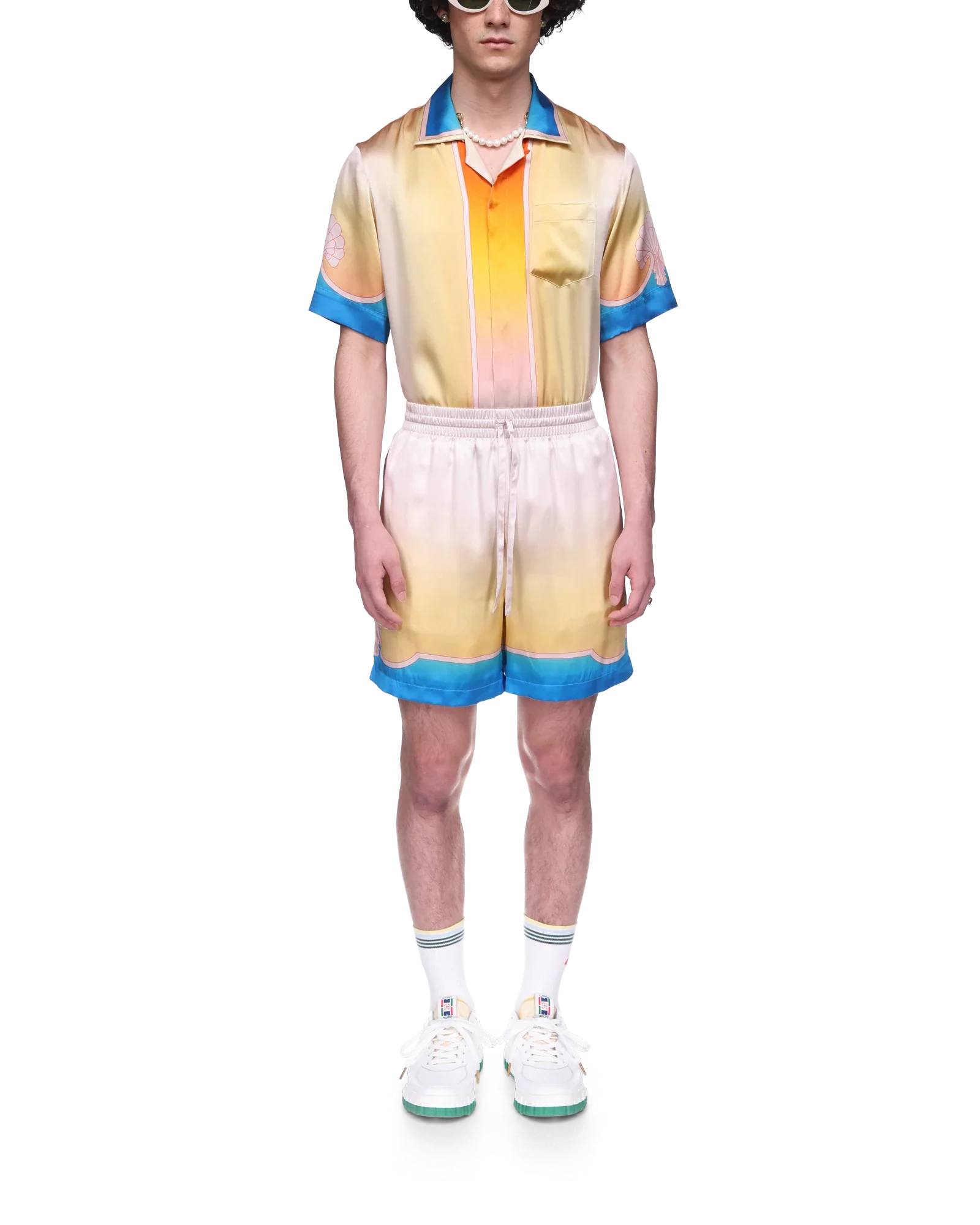 L'Arc Coloré Silk Shorts - Image 2