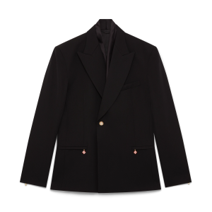 Wool Double Breasted Jacket
