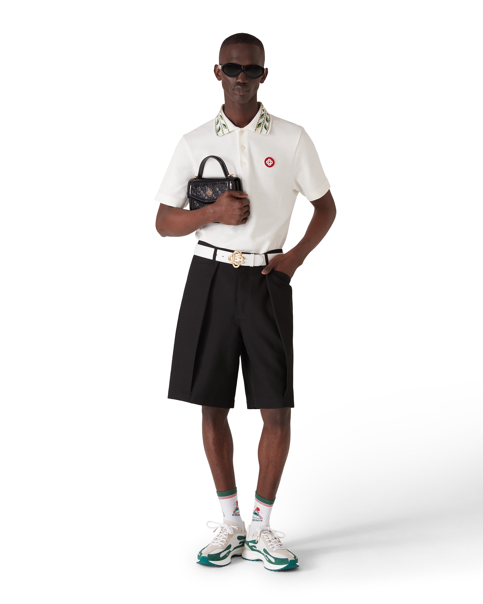 Laurel Pique Short Sleeve Polo Shirt - Image 2