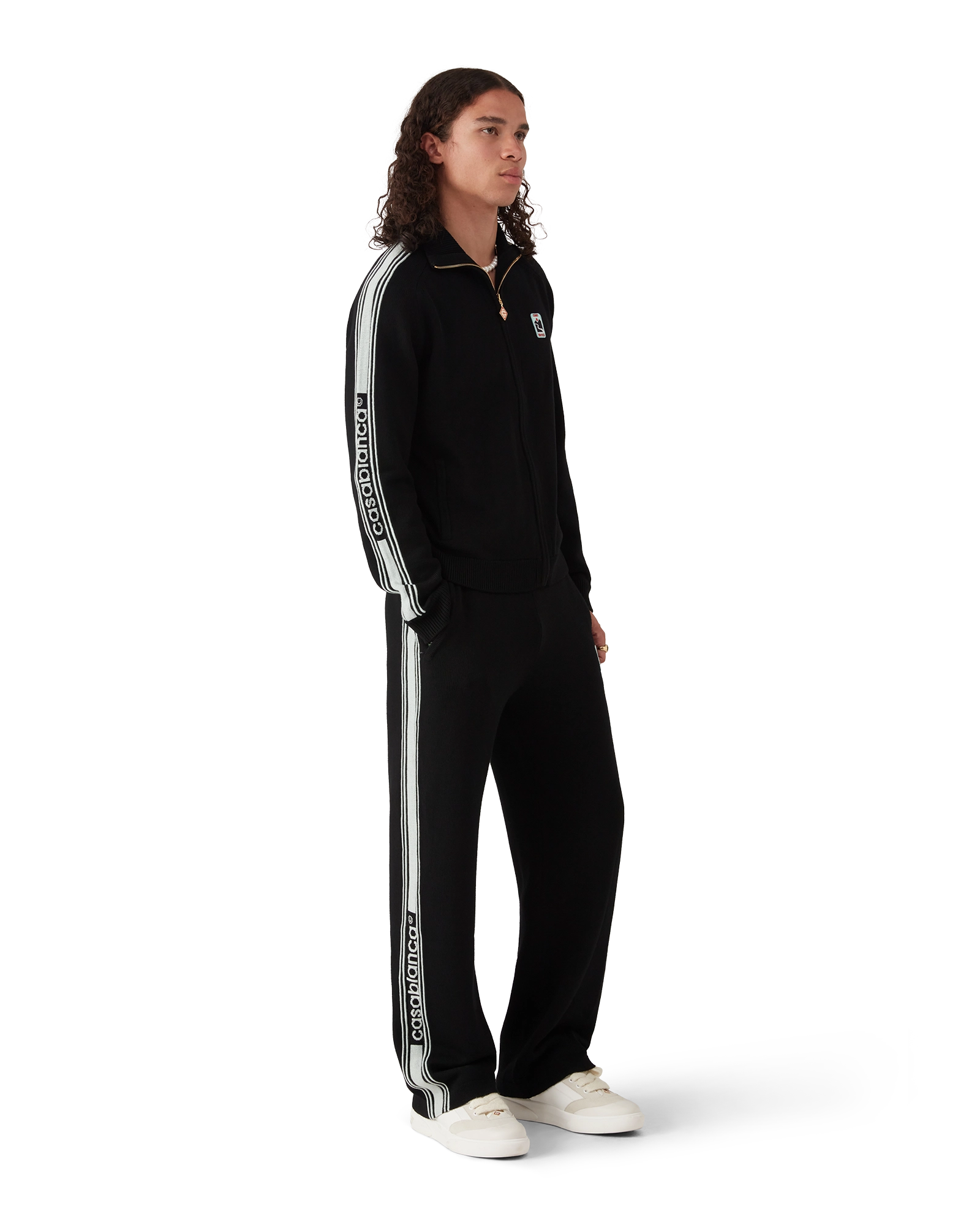 Merino Knit Track Jacket - Image 2