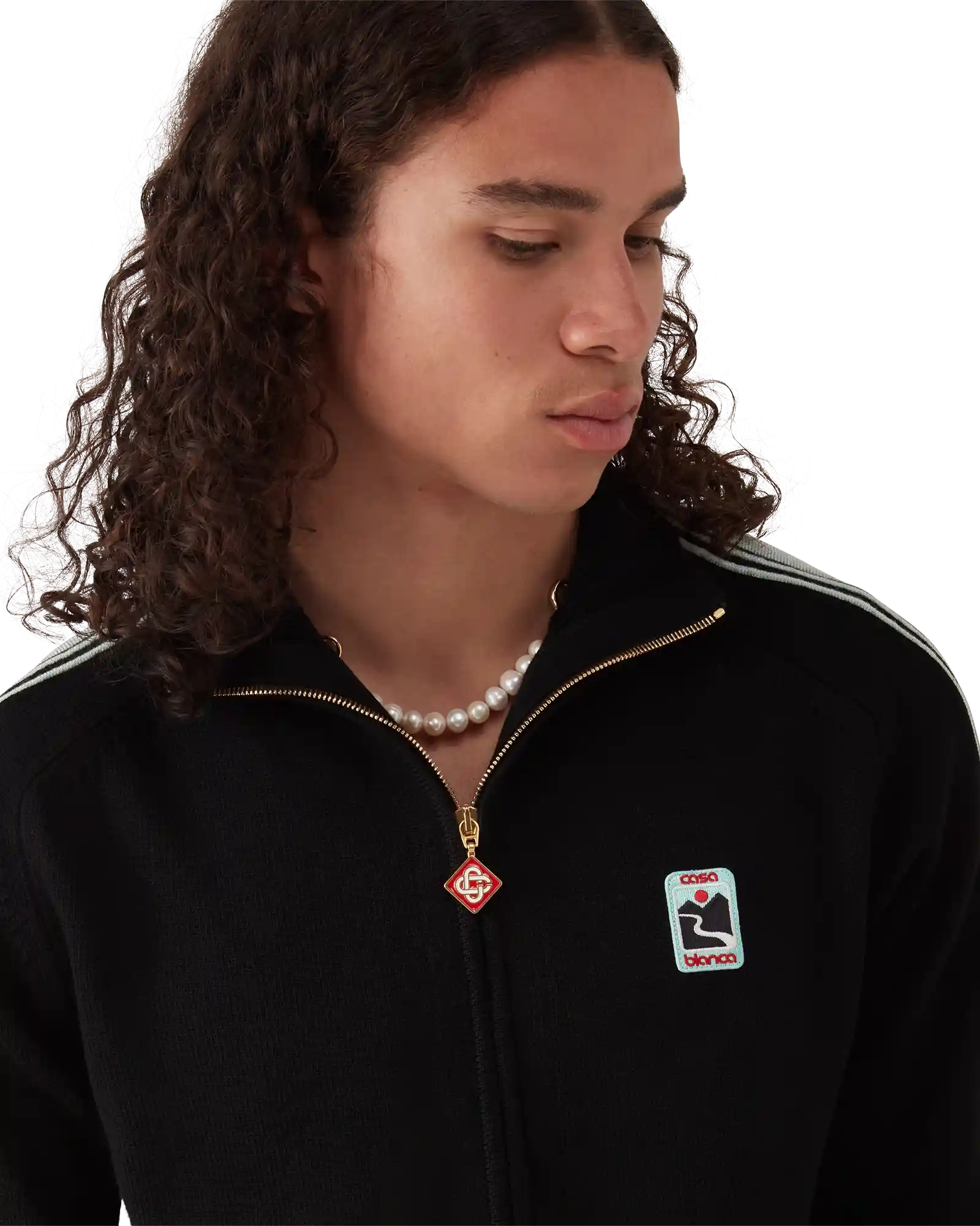 Merino Knit Track Jacket - Image 5