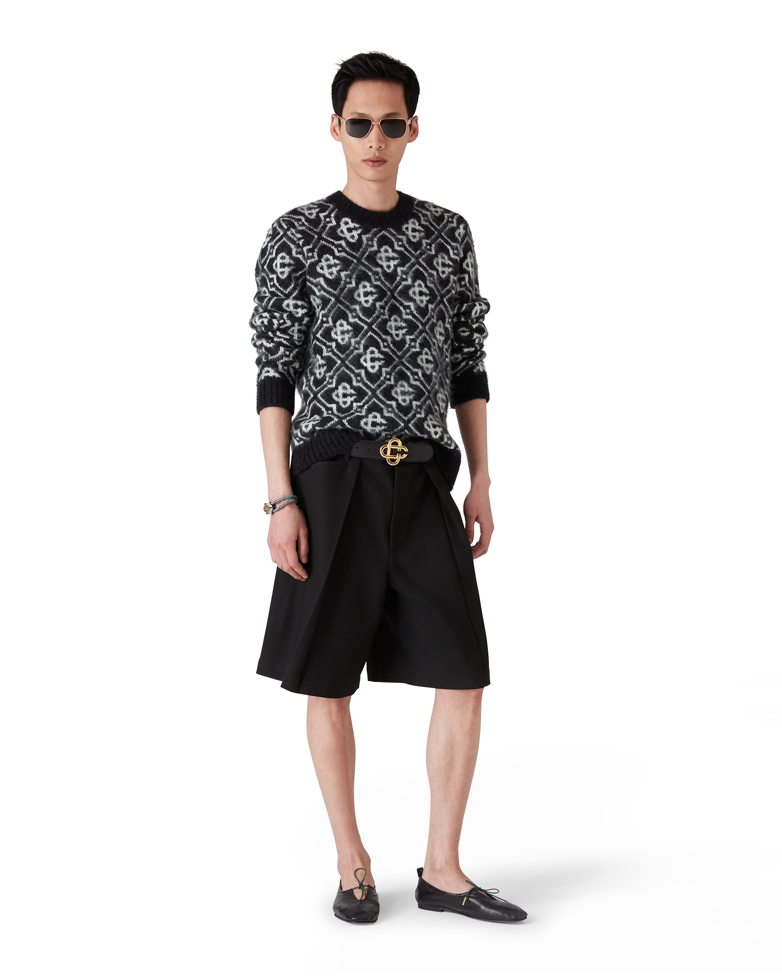 Mohair Monogram Jumper - Image 2