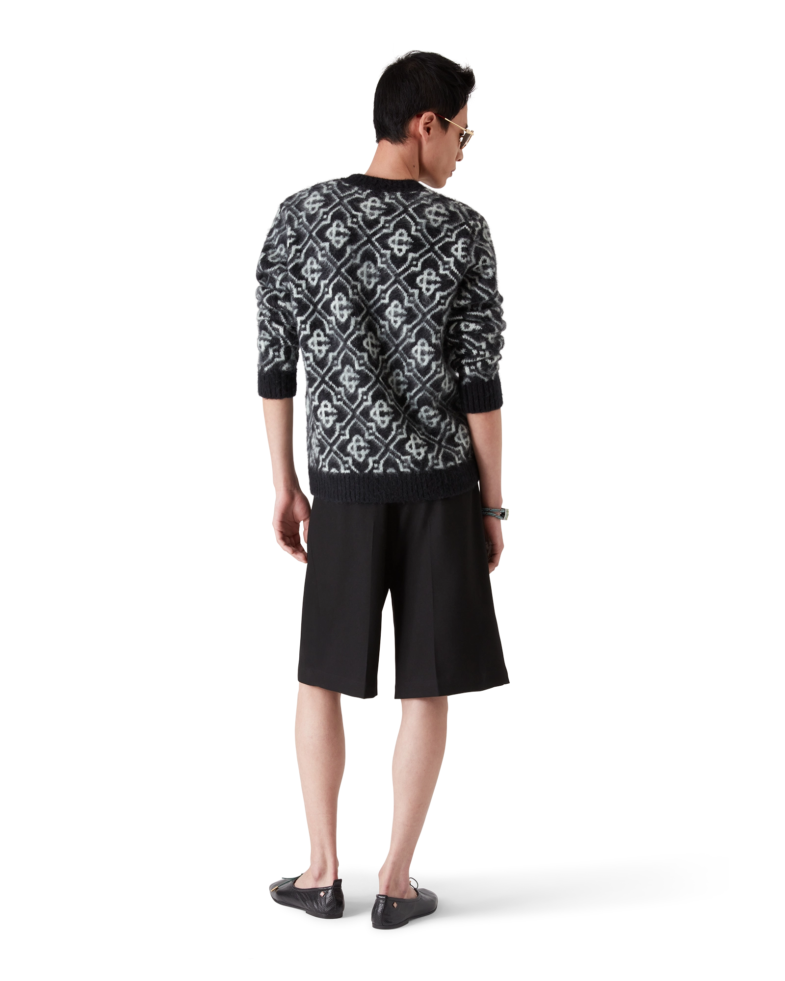 Mohair Monogram Jumper - Image 3
