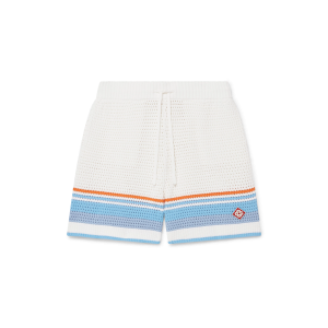 Cotton Tennis Crochet Shorts