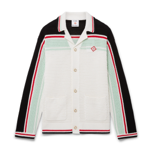 Cotton Tennis Crochet Shacket