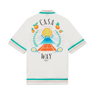 Casa Way Short Sleeve Silk Shirt