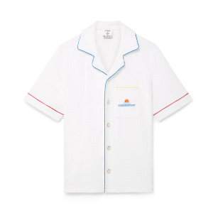 Monogram Jacquard Short Sleeve Towelling Shirt