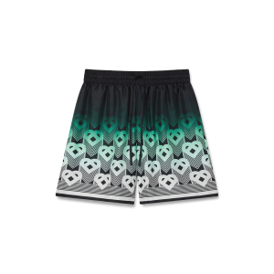 Gradient Monogram Silk Shorts