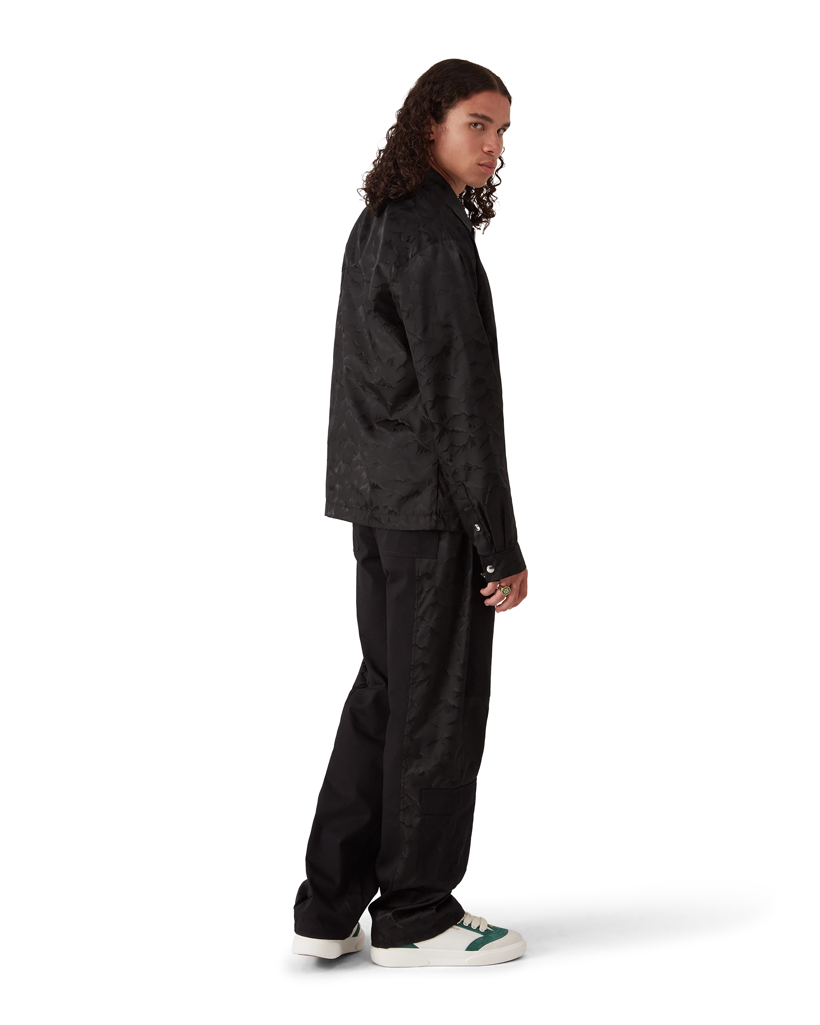 Nylon Mountain Camo Cargo Trousers - Image 3